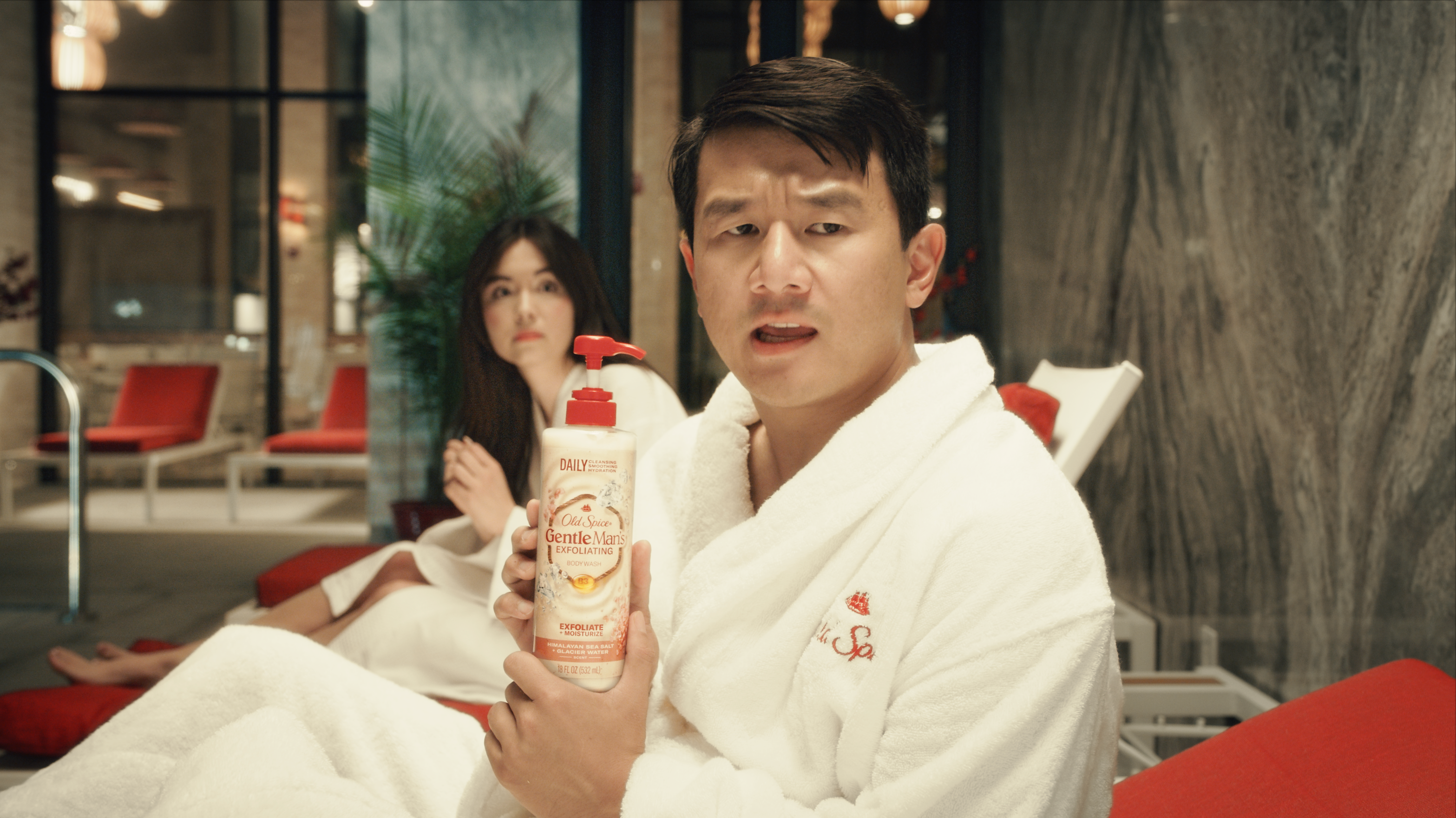 Old Spice Commercial in New York With Ronnie Chieng